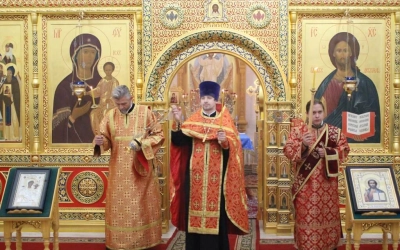 Всенощное бдение в Иоанно-Предтеченском женском монастыре г. Вязьмы