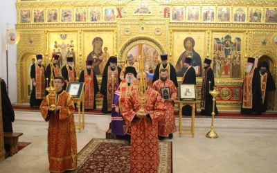 Всенощное бдение в Иоанно-Предтеченском женском монастыре г. Вязьмы