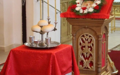 Всенощное бдение в Иоанно-Предтеченском женском монастыре г. Вязьмы