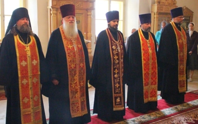 Всенощное бдение в Иоанно-Предтеченском женском монастыре г. Вязьмы