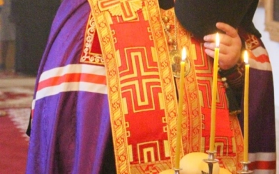 Всенощное бдение в Иоанно-Предтеченском женском монастыре г. Вязьмы