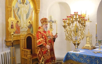 Всенощное бдение в Иоанно-Предтеченском женском монастыре г. Вязьмы