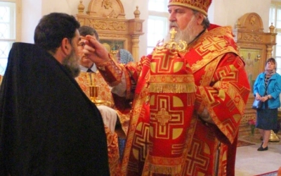 Всенощное бдение в Иоанно-Предтеченском женском монастыре г. Вязьмы