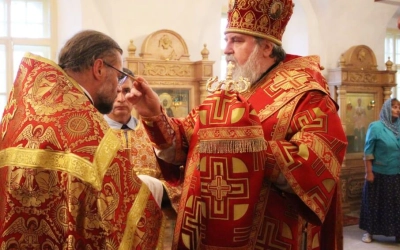 Всенощное бдение в Иоанно-Предтеченском женском монастыре г. Вязьмы