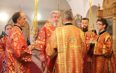 Всенощное бдение в Иоанно-Предтеченском женском монастыре г. Вязьмы