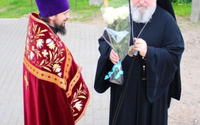 Архиерейское богослужение в день памяти Сщмч. Макария (Гневушева)