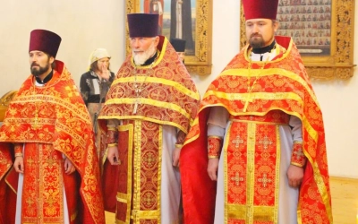 Архиерейское богослужение в день памяти Сщмч. Макария (Гневушева)