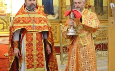 Архиерейское богослужение в день памяти Сщмч. Макария (Гневушева)