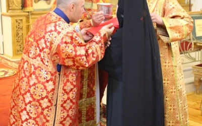 Архиерейское богослужение в день памяти Сщмч. Макария (Гневушева)