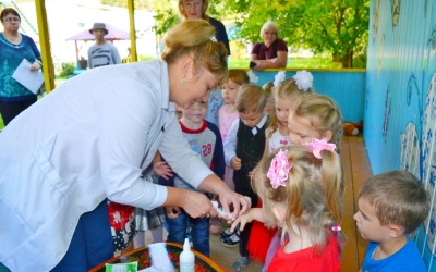 В сафоновском православном детском саду отметили День знаний