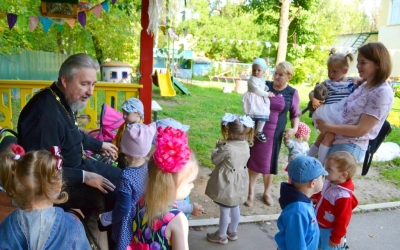 В сафоновском православном детском саду отметили День знаний