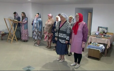 Первая Божественная литургия в Вознесенском храме села Рыбки