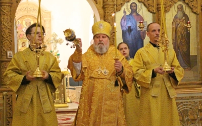 Всенощное бдение накануне Недели 14-й по Пятидесятнице, перед Воздвижением