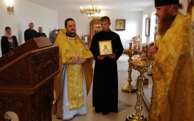 Божественная литургия в Ильинском храме г. Сафоново