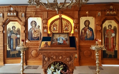 Божественная литургия в Ильинском храме г. Сафоново