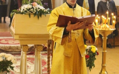 Божественная литургия в Неделю 14-ю по Пятидесятнице, перед Воздвижением