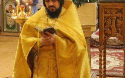 Божественная литургия в Неделю 14-ю по Пятидесятнице, перед Воздвижением