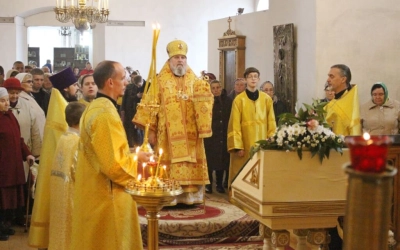 Божественная литургия в Неделю 14-ю по Пятидесятнице, перед Воздвижением