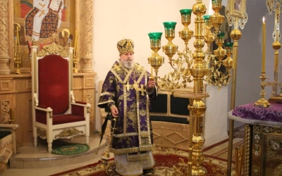 Всенощное бдение накануне двунадесятого праздника Воздвижения Честнаго и Животворящего Креста Господ