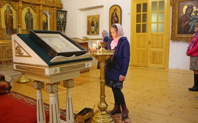 Божественная литургия в Неделю 16-ю по Пятидесятнице