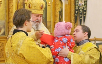 Божественная литургия в Неделю 16-ю по Пятидесятнице