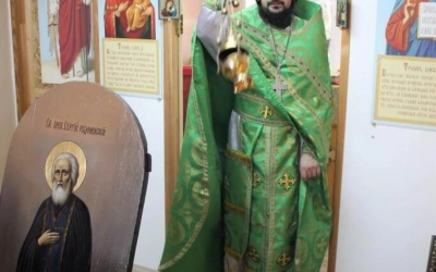 Престольный праздник в деревне Касня