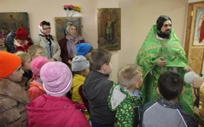 Престольный праздник в деревне Касня