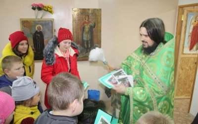 Престольный праздник в деревне Касня