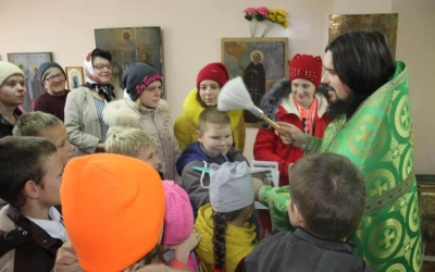 Престольный праздник в деревне Касня