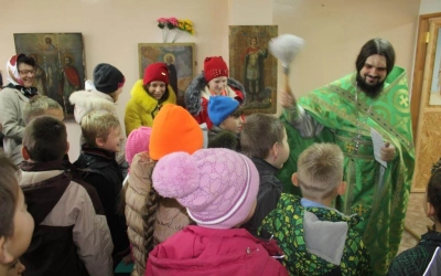 Престольный праздник в деревне Касня