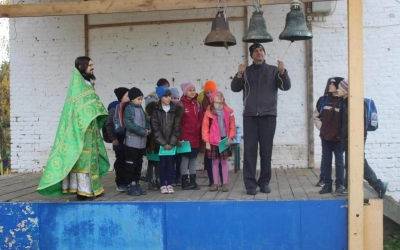 Престольный праздник в деревне Касня