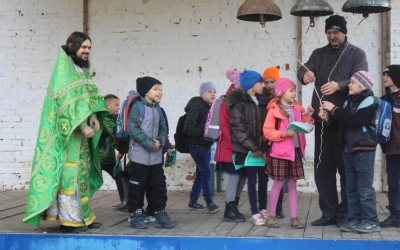 Престольный праздник в деревне Касня