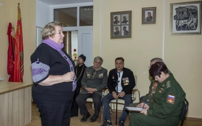 в здании общественно-молодёжной организации « Долг» прошёл День призывника