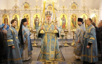 Архипастырское служение в Спасо-Богородицком Одигитриевском женском монастыре