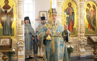 Архипастырское служение в Спасо-Богородицком Одигитриевском женском монастыре