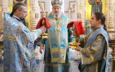 Архипастырское служение в Спасо-Богородицком Одигитриевском женском монастыре