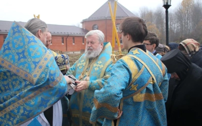 Архипастырское служение в Спасо-Богородицком Одигитриевском женском монастыре