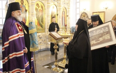 Архипастырское служение в Спасо-Богородицком Одигитриевском женском монастыре