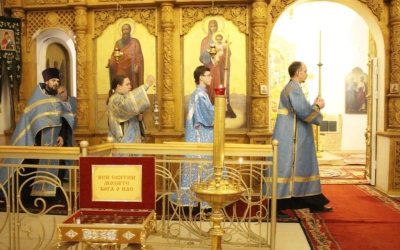 Всенощное бдение в канун Покрова Пресвятой Богородицы