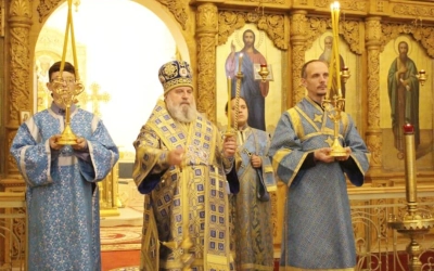 Всенощное бдение в канун Покрова Пресвятой Богородицы