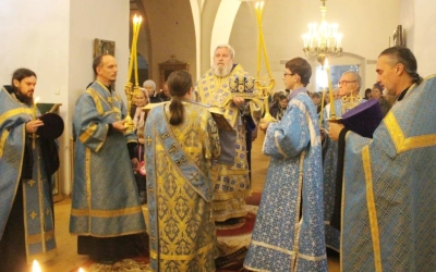 Всенощное бдение в канун Покрова Пресвятой Богородицы
