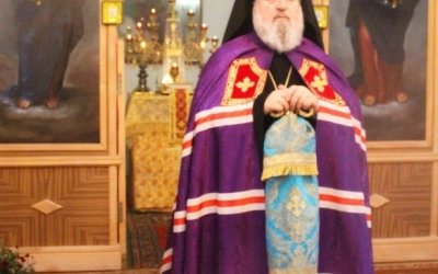 Архиерейское богослужение в праздник Покрова Пресвятой Богородицы в храме села Покров