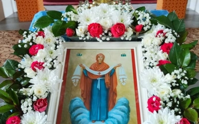 Престольный праздник храма Покрова Пресвятой Богородицы в селе Дуброво