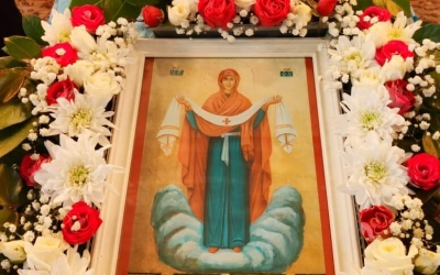 Престольный праздник храма Покрова Пресвятой Богородицы в селе Дуброво