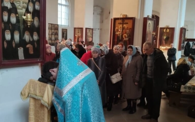 Престольный праздник храма Покрова Пресвятой Богородицы в селе Дуброво