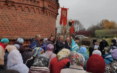 Престольный праздник храма Покрова Пресвятой Богородицы в селе Дуброво