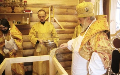 Чин Великого освящения храма во имя прп. Сергия