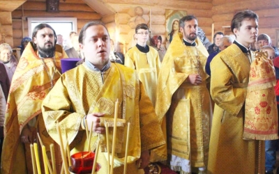 Чин Великого освящения храма во имя прп. Сергия