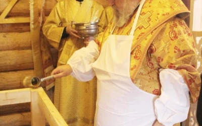 Чин Великого освящения храма во имя прп. Сергия