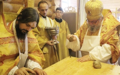 Чин Великого освящения храма во имя прп. Сергия